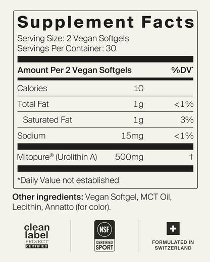 Mitopure Softgels Urolithin A product image 2