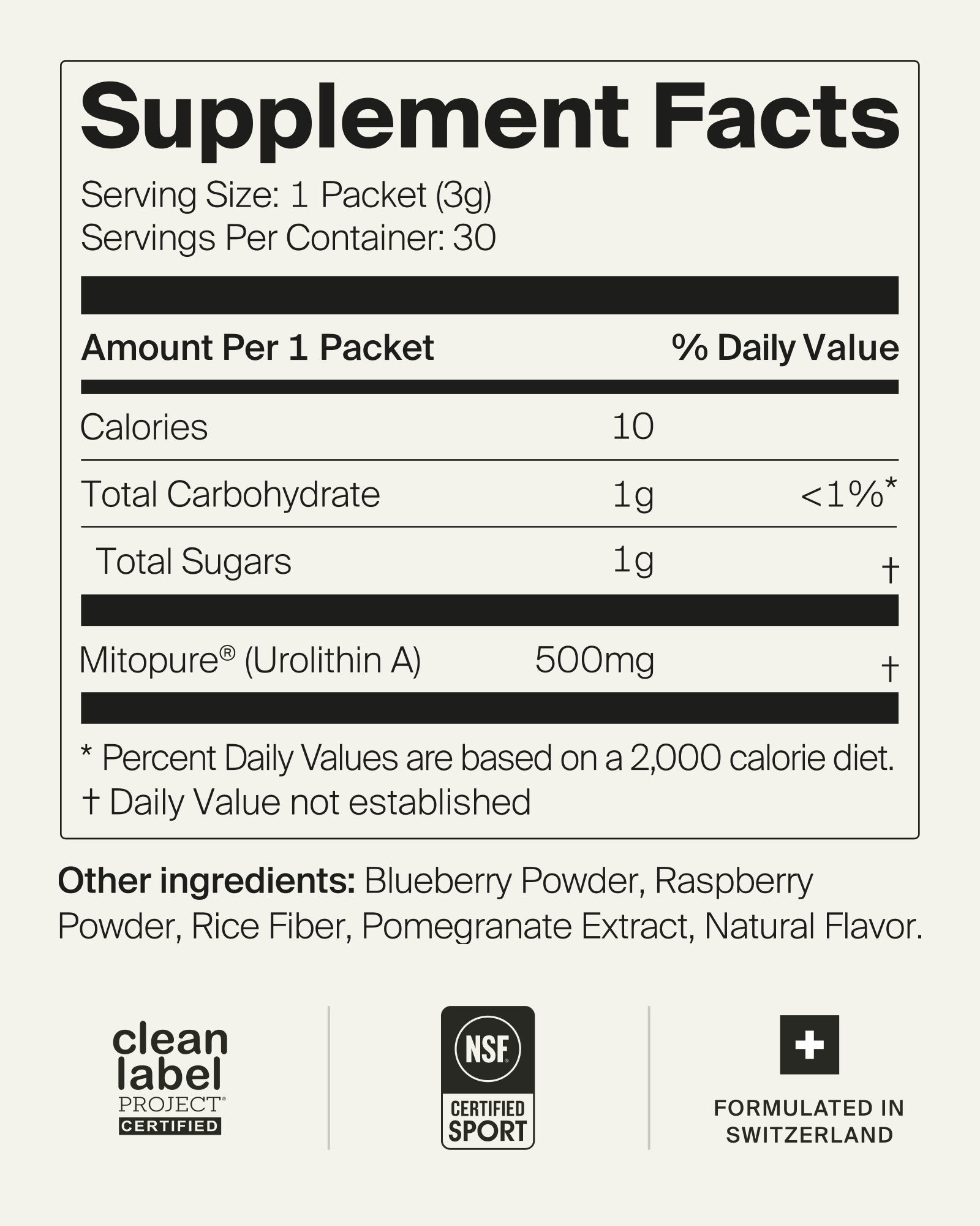 Mitopure Powder Urolithin A product image 4