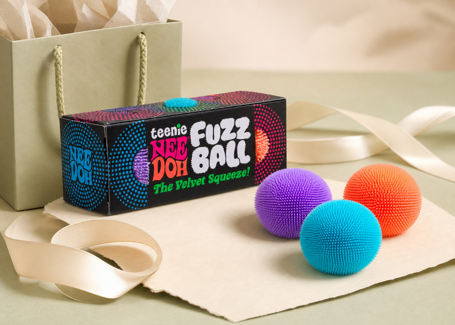 Gift-ready sensory toy scene